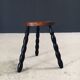 French Bobbin Tripod Stool, 1940s