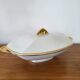 Vegetable dish in Limoges porcelain by Jean Boyer