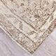 7x10 Beige & Brown Floral Vintage Rug 210x308Cm SK 240522