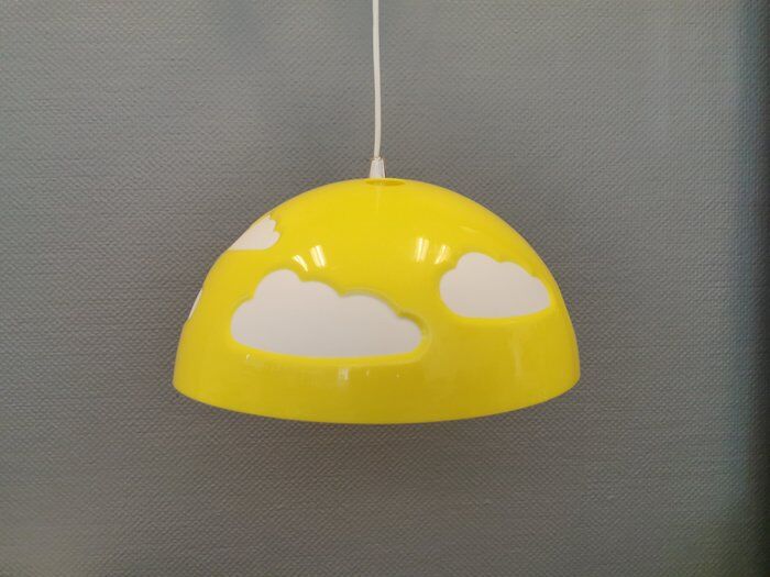 "Cloud lamp" designed by Henrik Preutz for Ikea Sweden. No longer in production