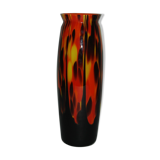 Vase en pâte de verre années 60
