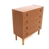 Commode scandinave en teck, Suède, 1960