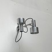 Mid-century minimalist double chandeliers FA2 by Peter Nelson for Architectural Lighting Company, England, 1960s, set of 2.