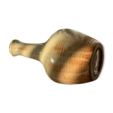 Vase soliflore artisanal en grès moucheté