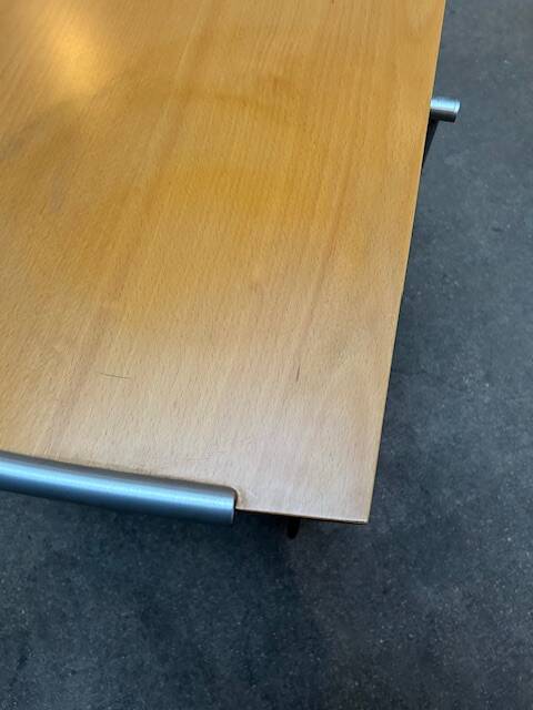 Raul Barbieri and Giorgio Marianelli adjustable light wood bar trolley