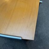 Raul Barbieri and Giorgio Marianelli adjustable light wood bar trolley