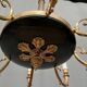 Lustre de style Empire. Bronze doré.
