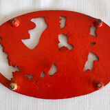 Dessous de plat coq rouge