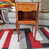 Louis XV style bedside table in rosewood
