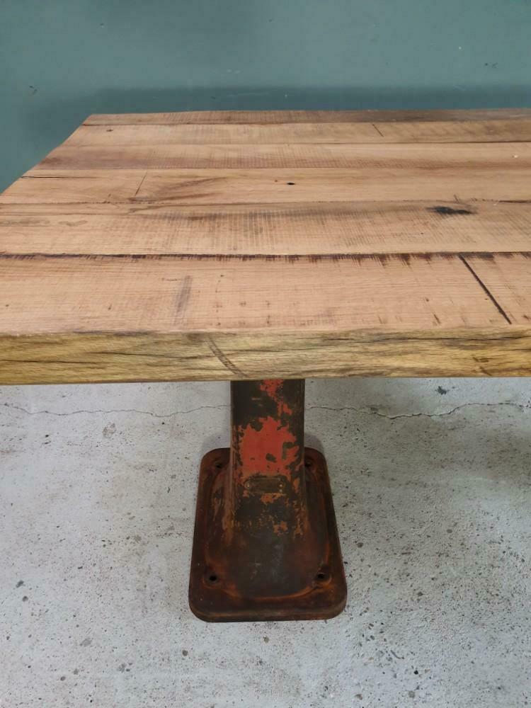 Industrial dining table