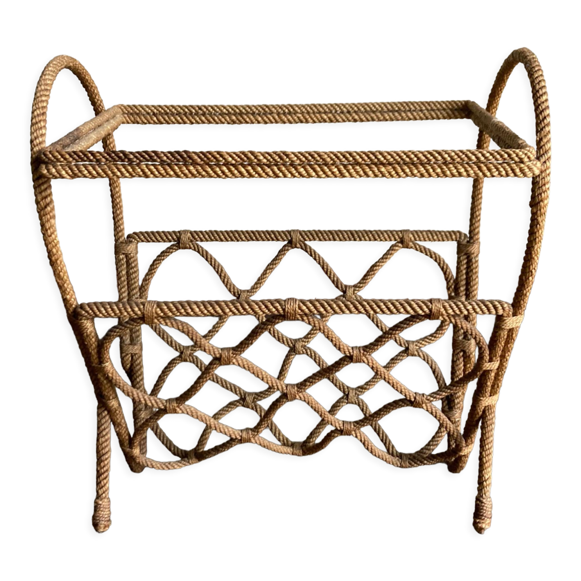 Rope magazine holder Riviera 1950