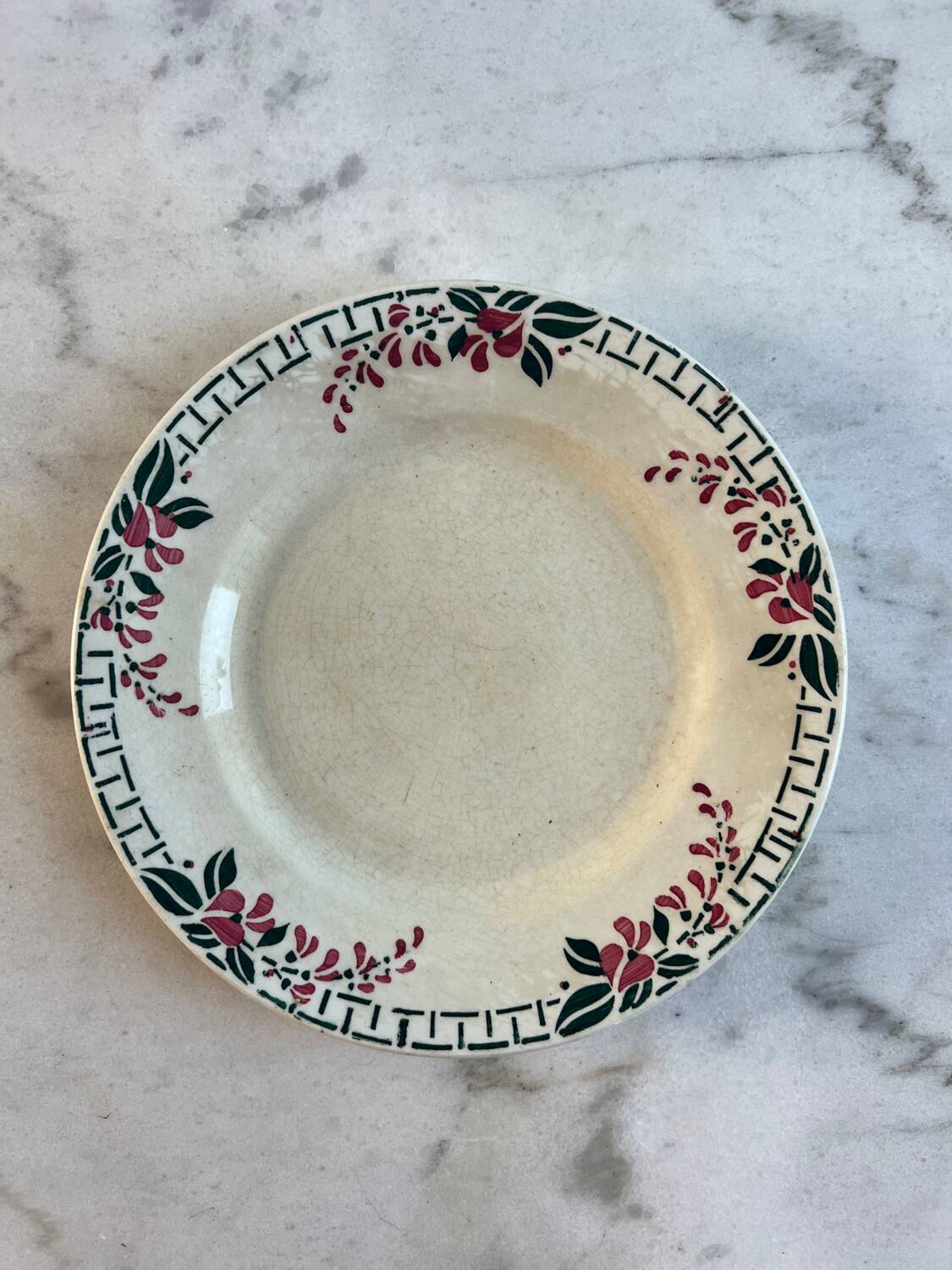 Céranord Siamand dessert plate