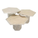 Set of 3 Italian Carrara Marble Side Tables, 1980s