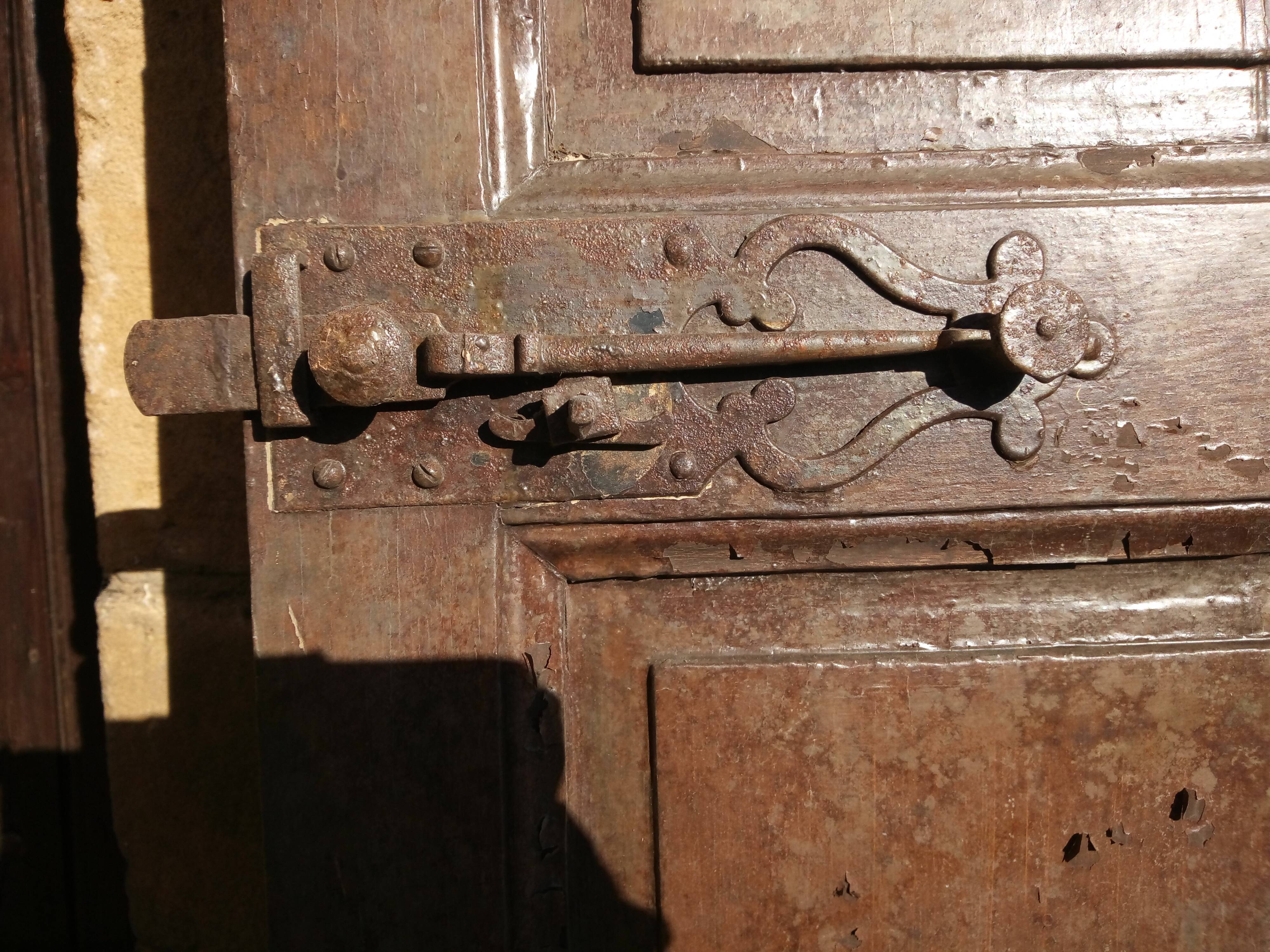 Old door latch