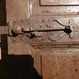 Old door latch