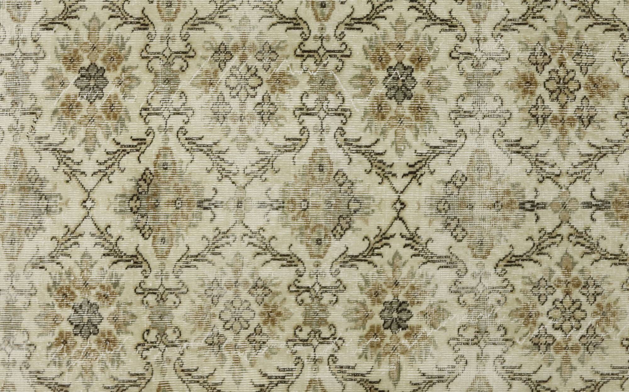 Turkish Anatolian Handmade Vintage Rug 284 cm x 186 cm