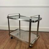 1960s-70s rolling trolley in the style of Martini & Rossi