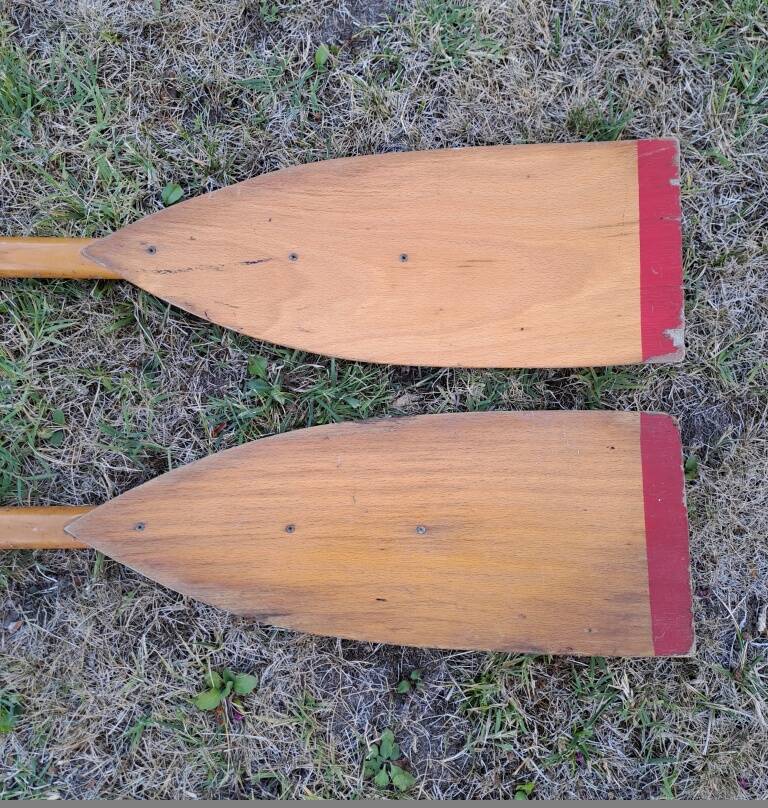 Vintage oars/paddles