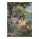 “La proposition”, huile sur toile signée