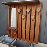 Wardrobe wears vintage teak coats