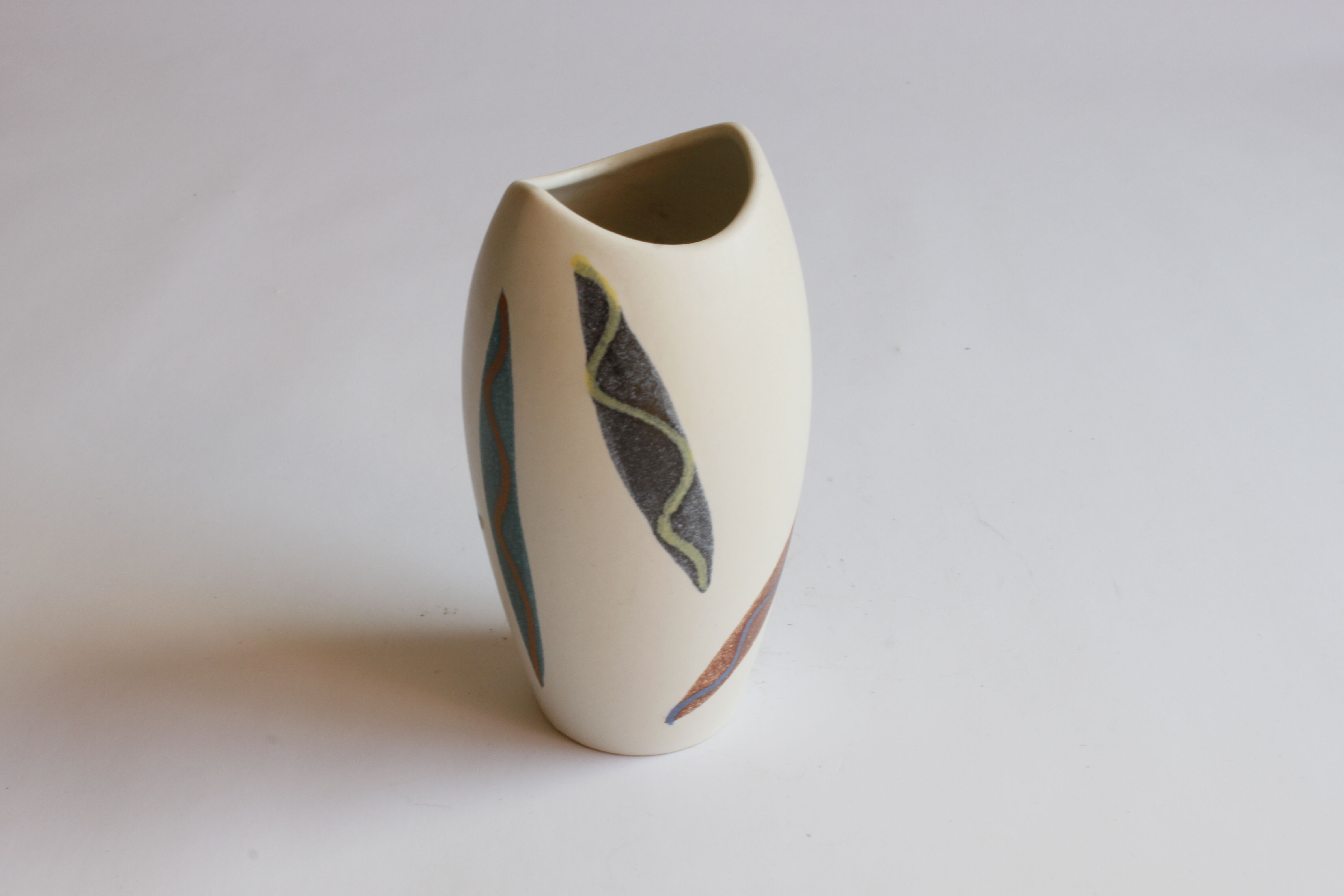 Fischmaul vase by Jasba Keramik, Germany 1950s.