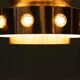 Danish space age suspension design, vintage pendant from the sixties.