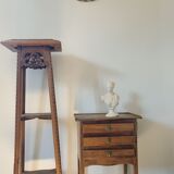 Bedside table with secret drawer