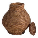 Antique Basket with Lid (c.1920) #1