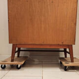 Vintage Secretary Scandinavian Style Sliding Doors