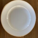 White Limoges plates