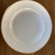 White Limoges plates