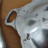 Antique silver-plated centrepiece with hallmark.