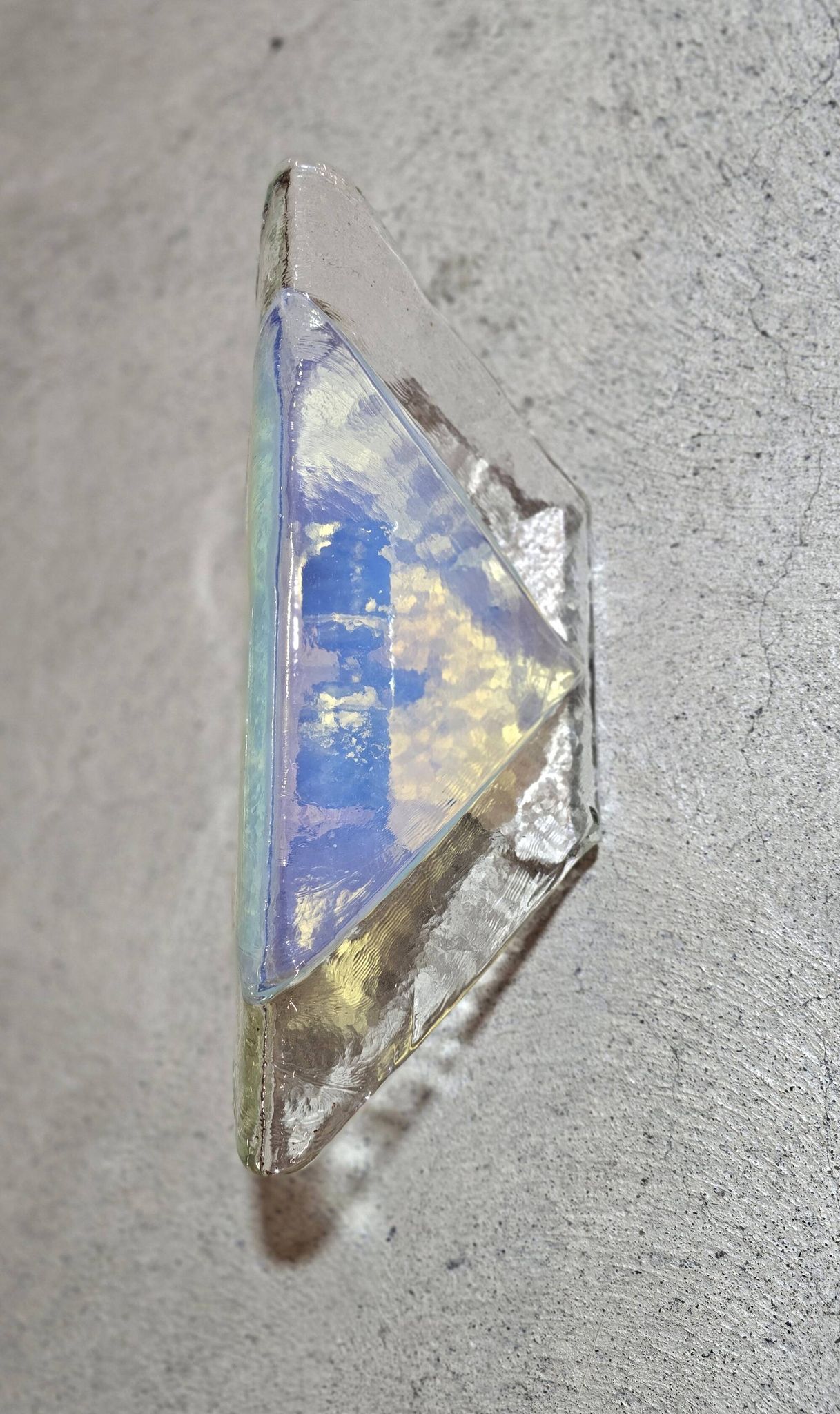 Carlo Nason for A.V. Mazzega (attributed), set of 4 glass wall lights.