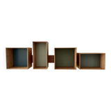 Large designer bookcase from the Danish brand We do Wood