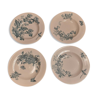 Set de 4 assiettes creuses