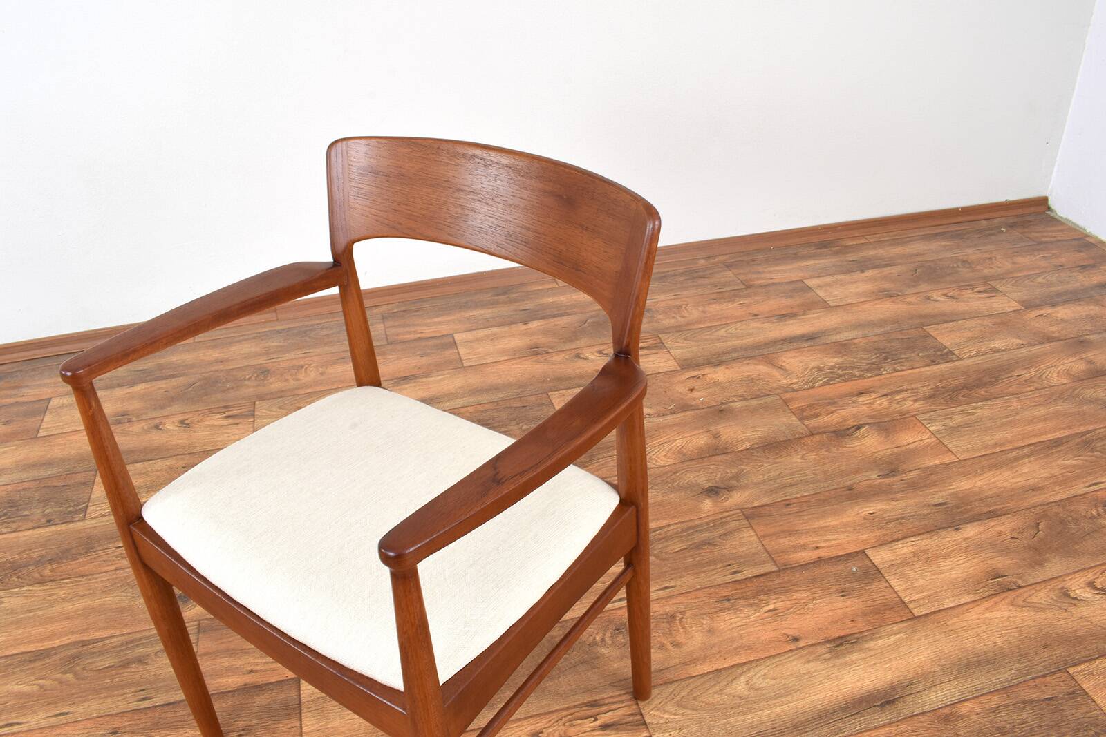 Danish Teak Dining Chairs by Henning Kjærnulf for Korup Stolefabrik, 1960s,