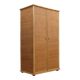 Vintage Dal Vera bamboo & rattan freestanding wardrobe 1970s