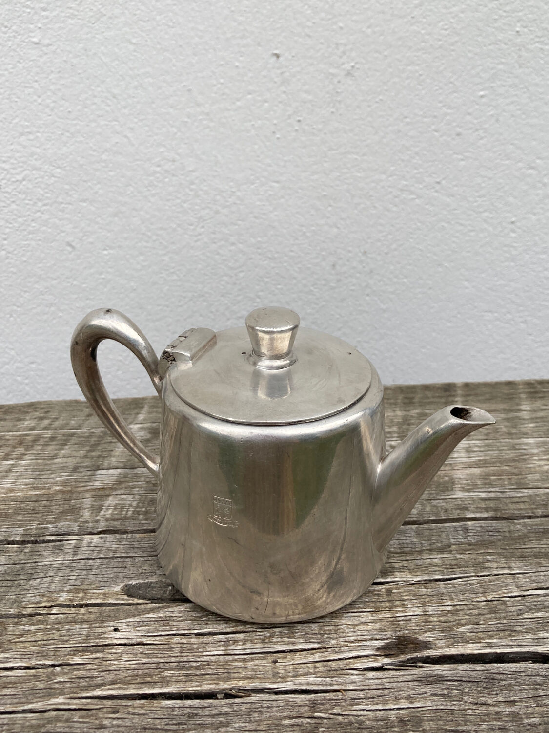 Christofle teapot in silver metal hotel 1930