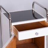 Paire de tables de chevet, Vichr a spol, Chrome, Tchéquie, années 1930