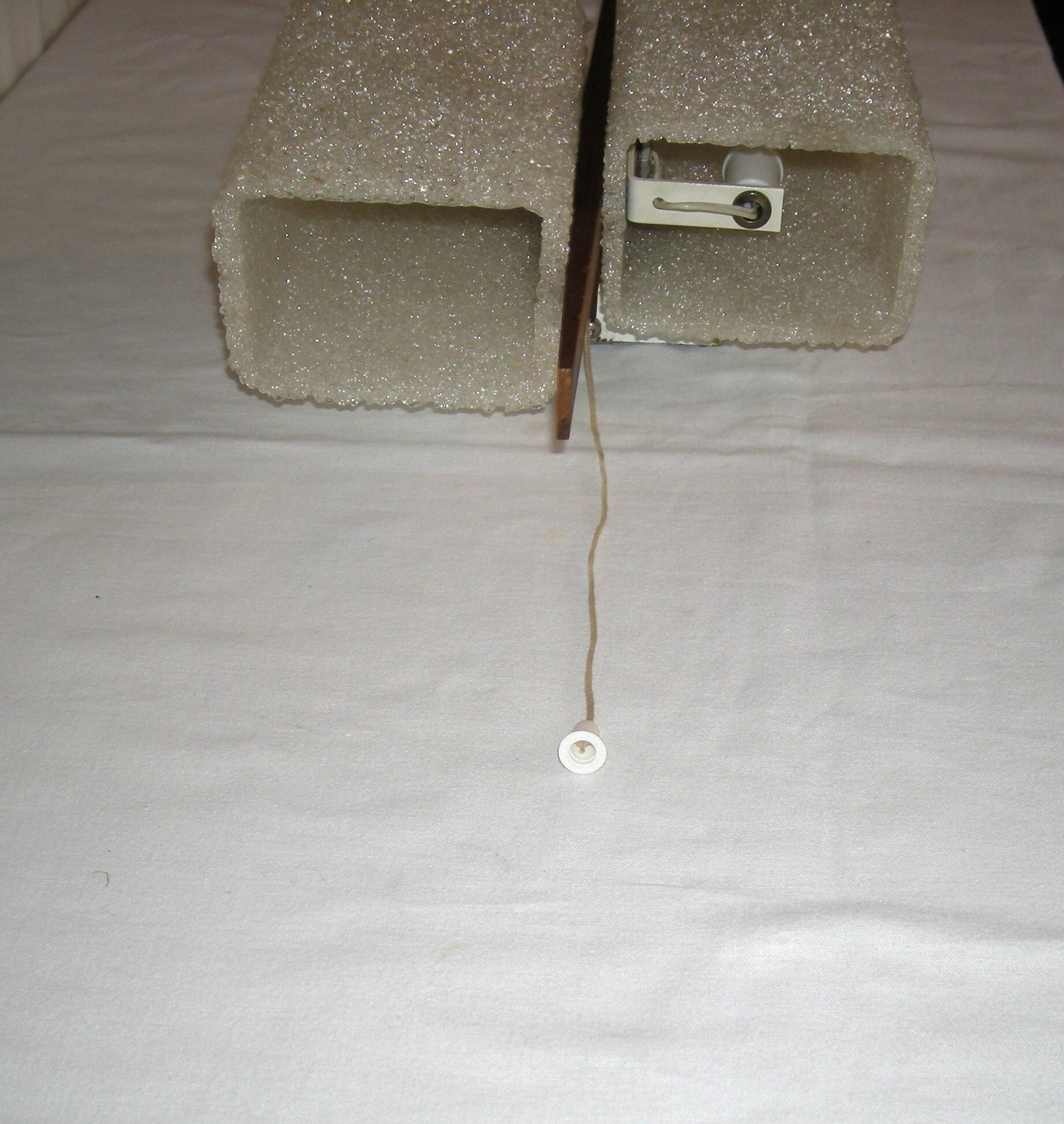 1960s Scandinavian style double wall light