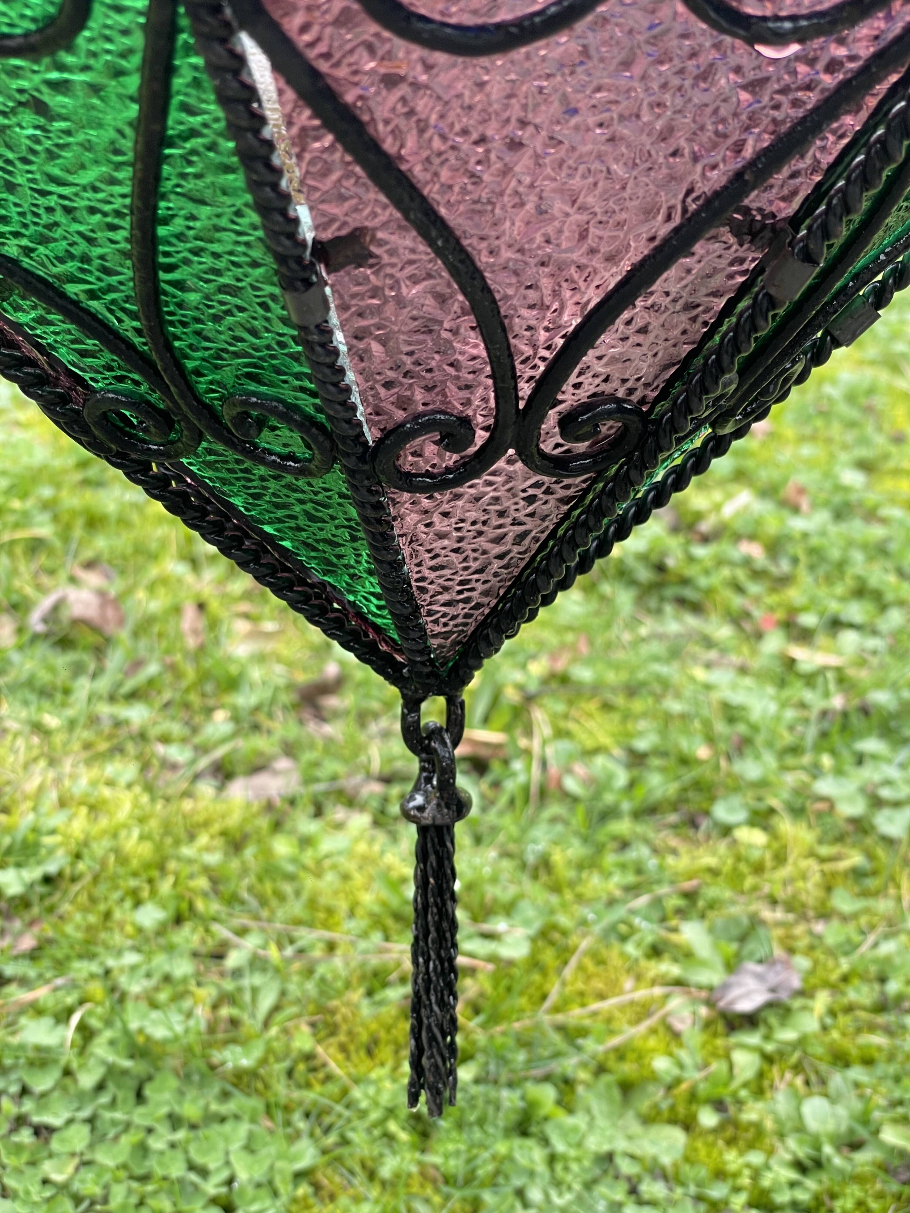 Oriental star chandelier from the 70s