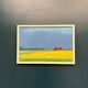 Original Swedish Oil on Canvas – "Approaching Storm" by Astrid Larje – Signed – Vintage and Framed – 43 × 30 cm (16.9" × 11.8")