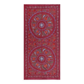 Vintage hand-embroidered tablecloth 94x189 cm