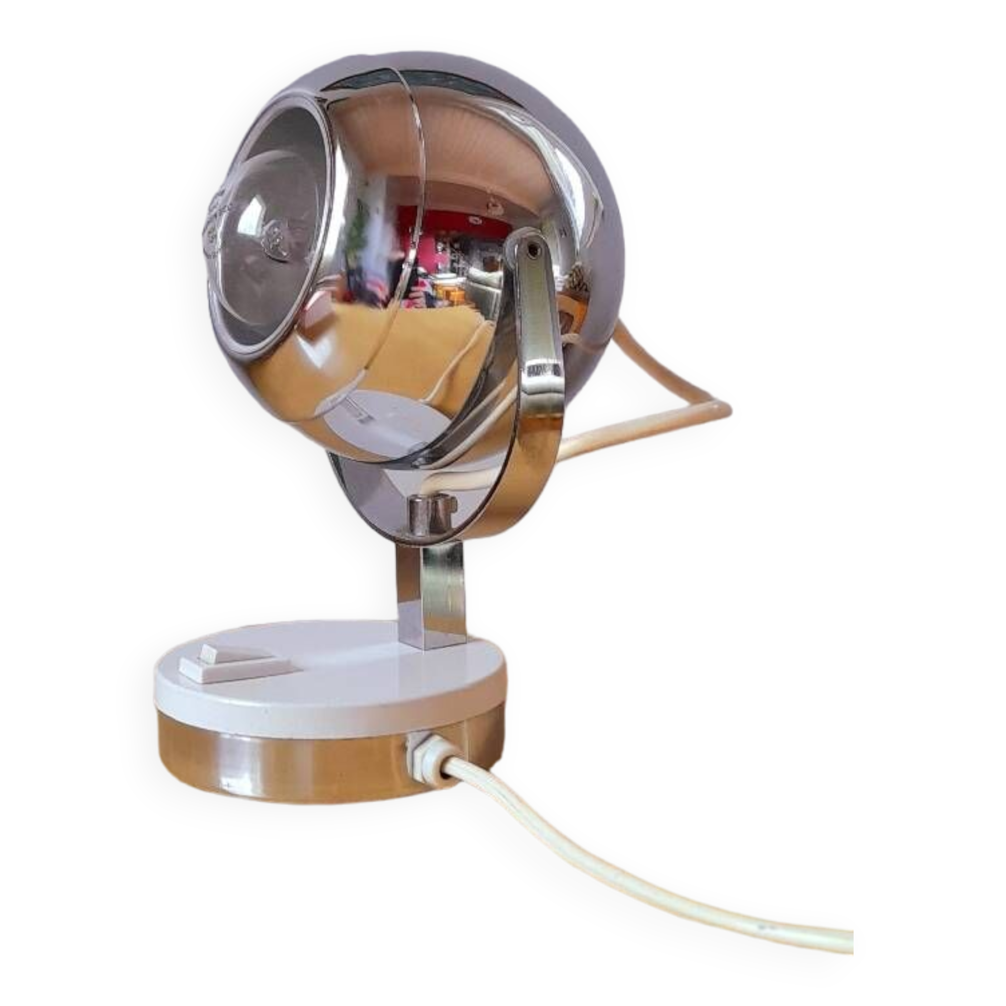 Lampe à poser,space age  eye Ball 70s