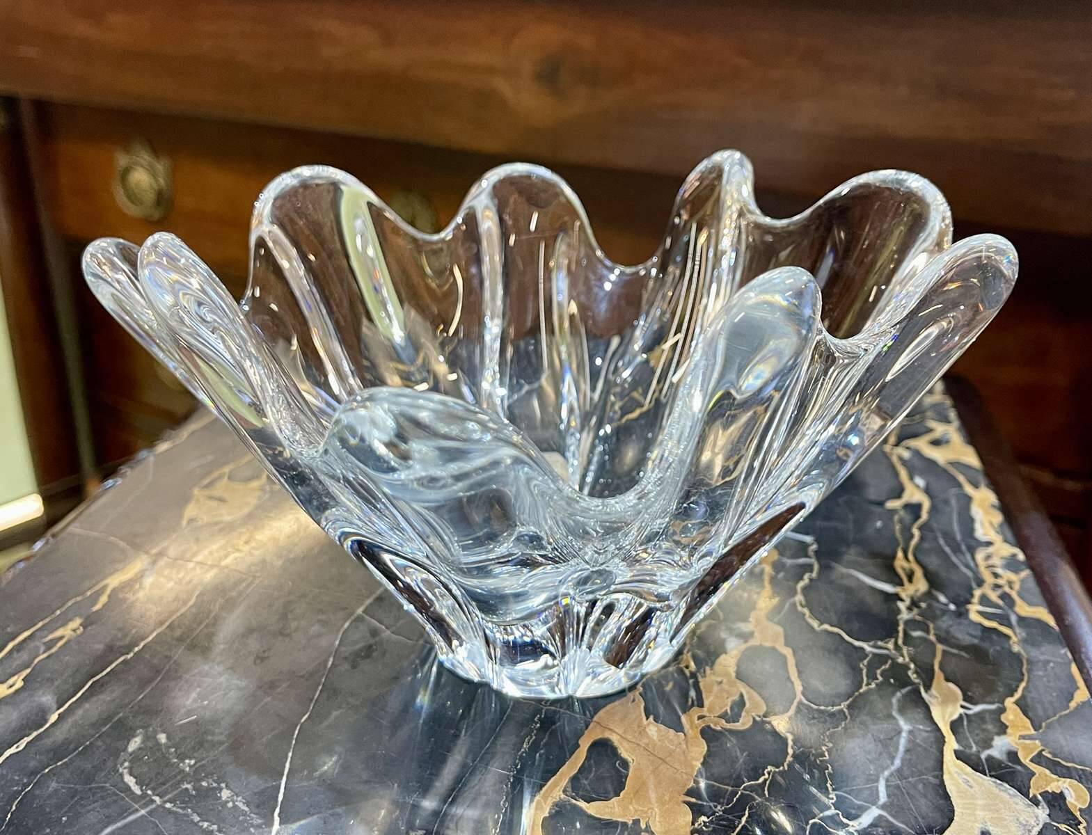 Crystal catchall by daum