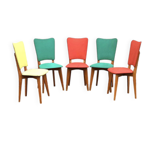 lot de 5 chaises + 1