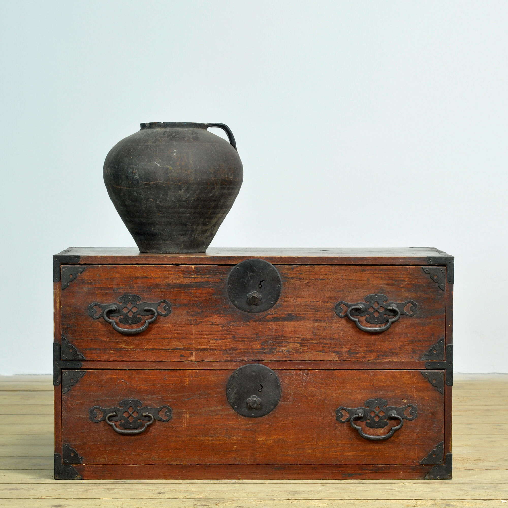 Japanese Tansu chest of drawers, circa 1870