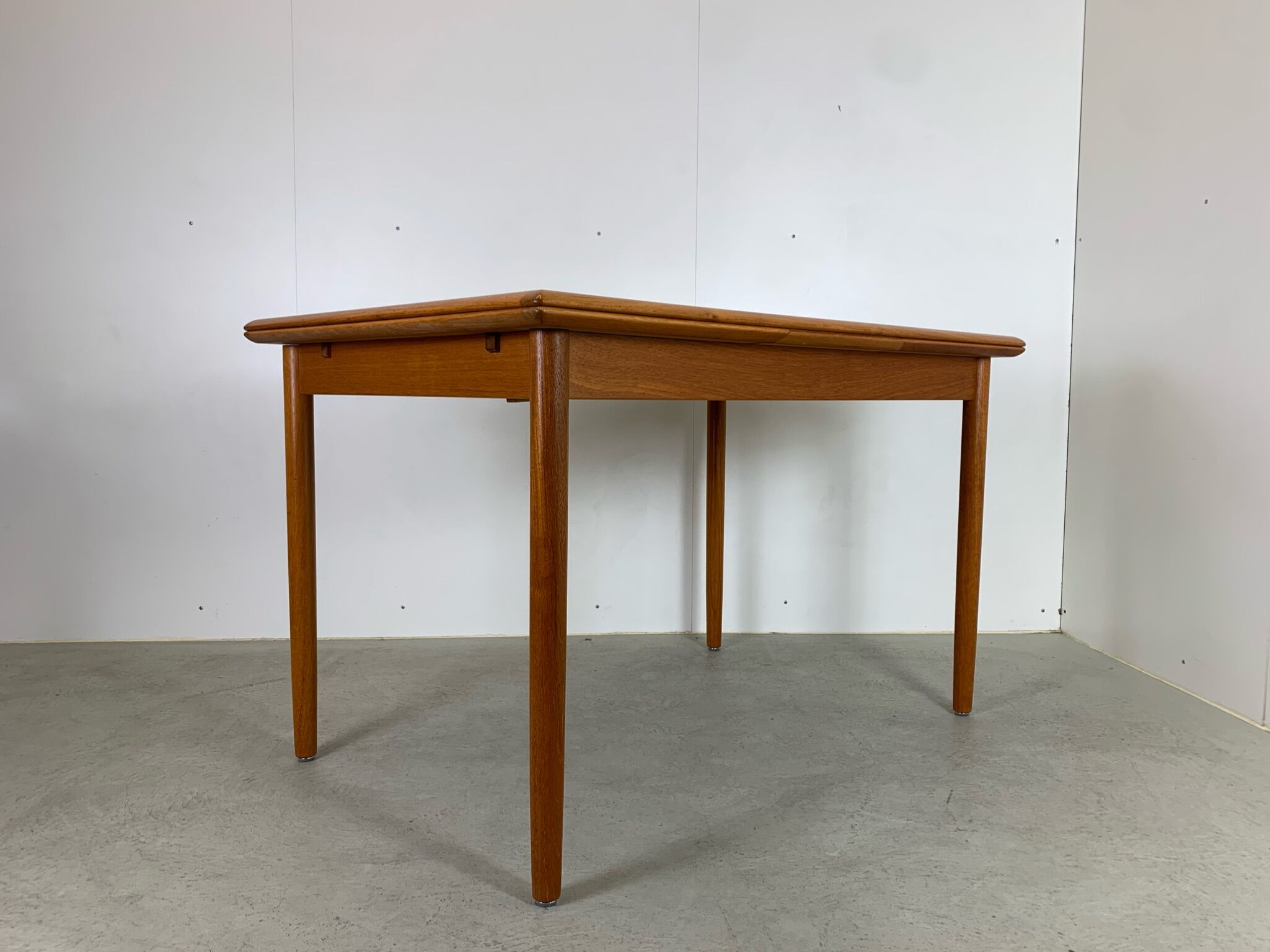 Teak dining table by Kai Kristiansen for FM Mobler, 1960s