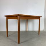 Teak dining table by Kai Kristiansen for FM Mobler, 1960s