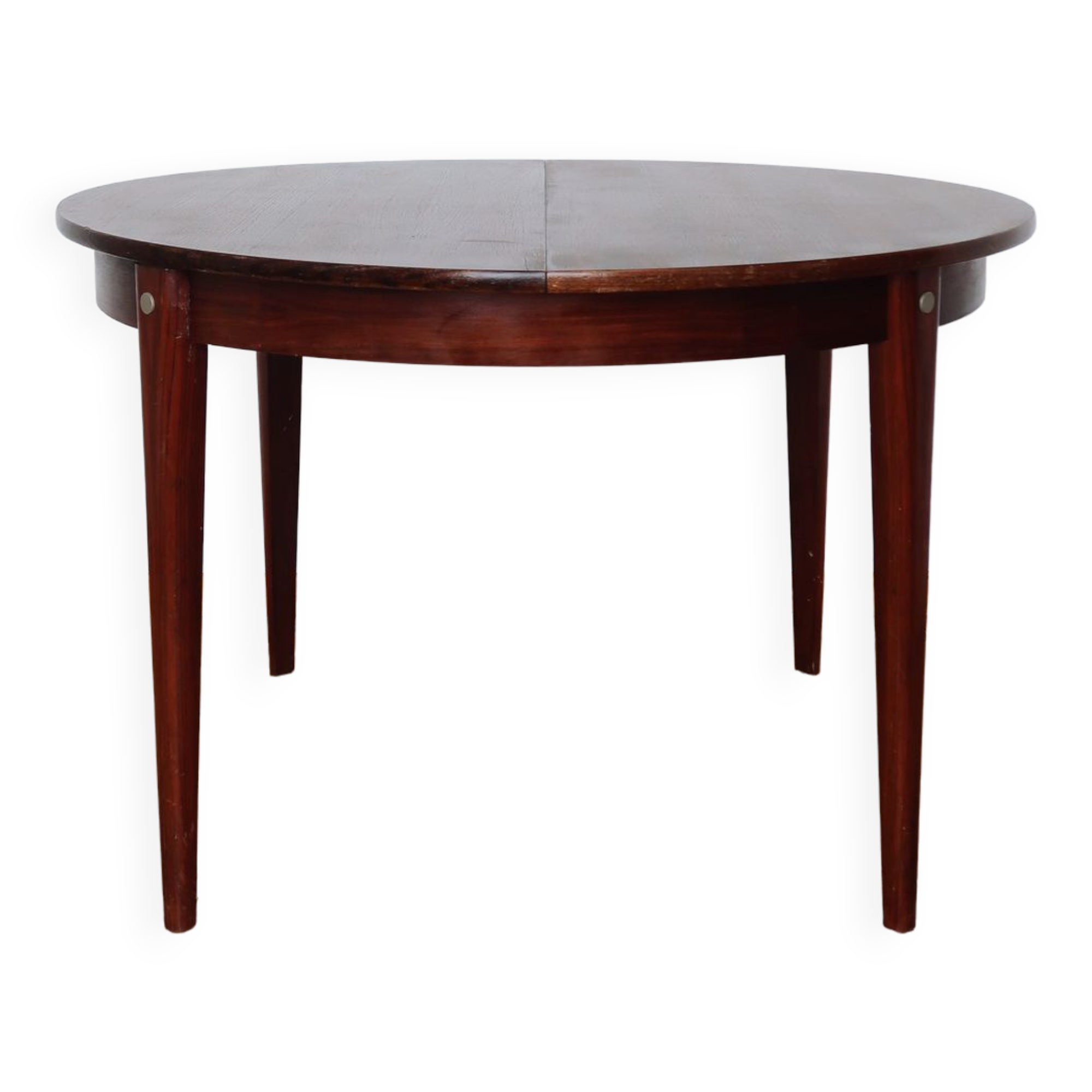 Round table extendable rosewood